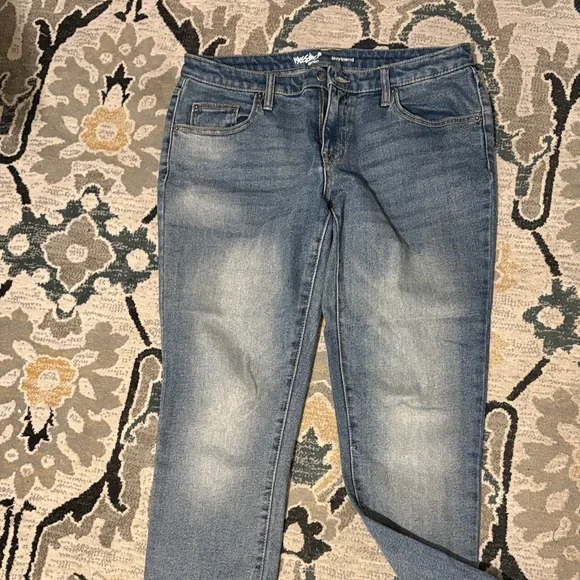 Mossimo Boyfriend Denim Jeans women’s 8 - Picture 2 of 4
